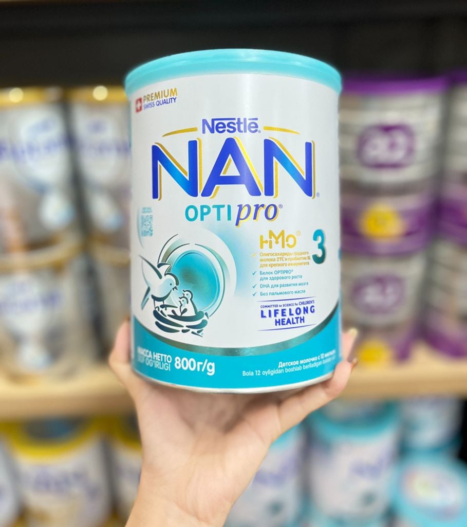 Sữa Nan Optipro Nga số 3 NK - 800g ( 1-2 tuổi)