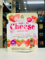 Sữa chua khô  HOME & KIDS vị dâu, phô mai Hàn Quốc - 6th+