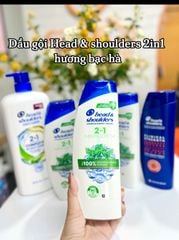 Dầu gội Head & shoulders 2in1 hương bạc hà