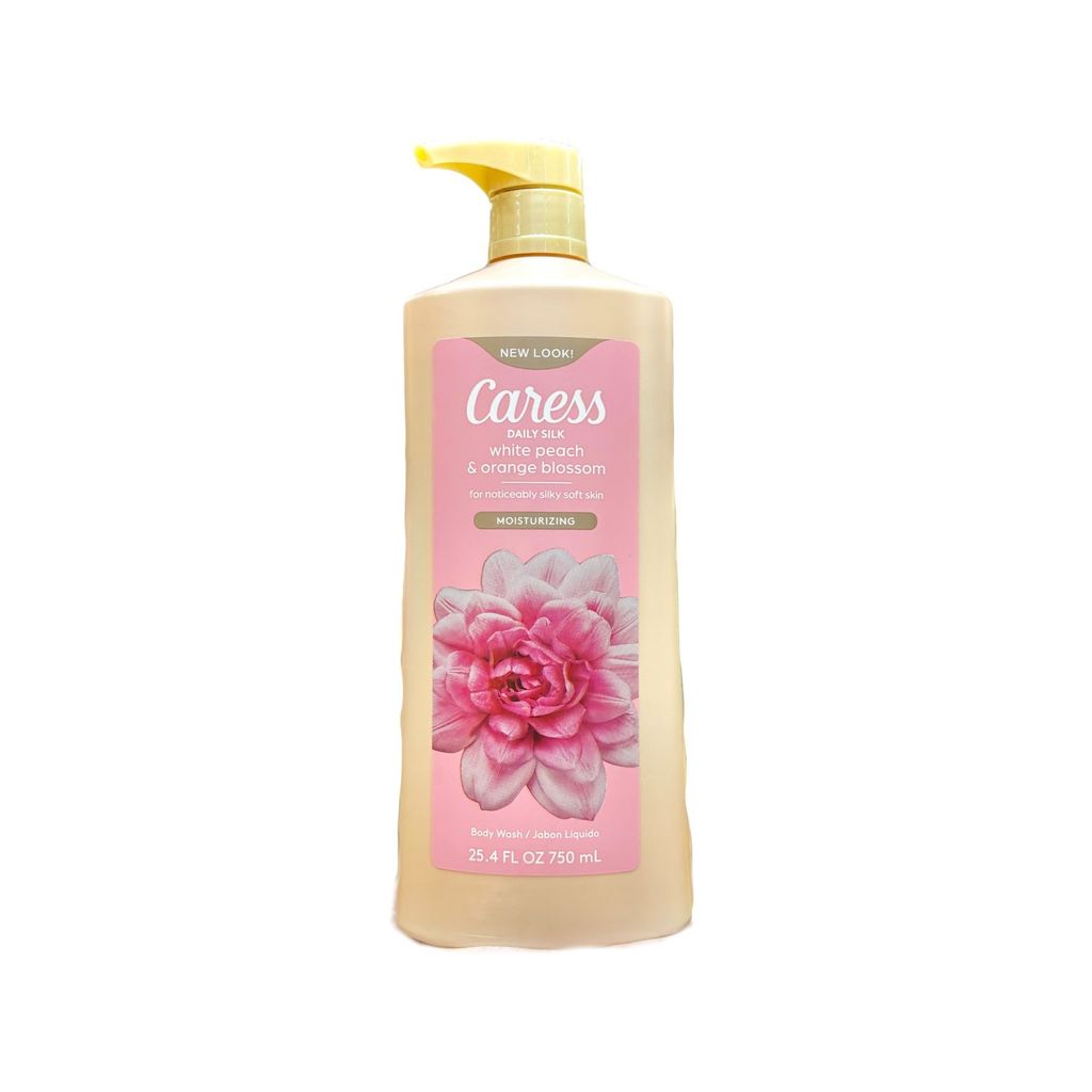 Sữa tắm dưỡng ẩm Caress hương hoa đào và hoa cam 750ml