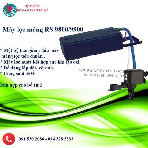 Bộ lọc tràn trên 3 chế độ RS 9800