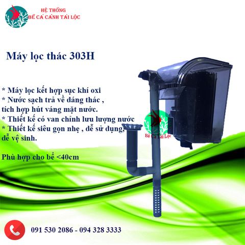 Máy lọc thác bể mini 303H