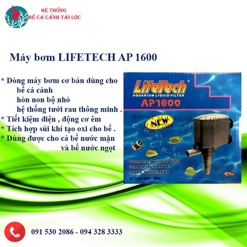 Máy bơm Lifetech Ap 1600