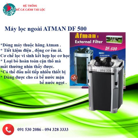 MÁY LỌC NGOÀI DF500