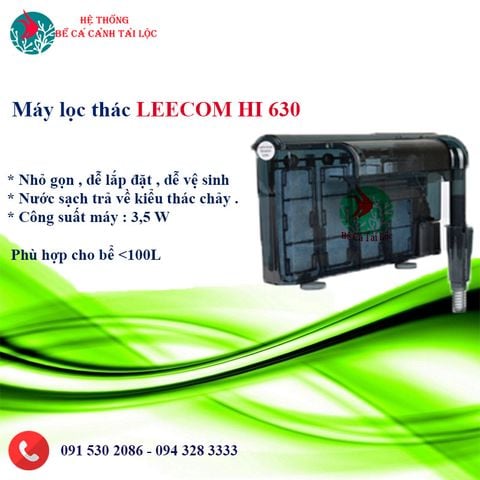 Máy lọc bể mini Leecom HI 630