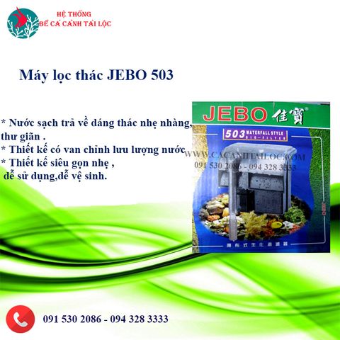 MÁY LỌC TREO JEBO 503