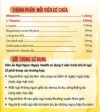  Viên MEX Ăn Ngủ Ngon Happy Health New Brand (60 viên) 