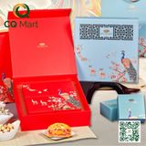 Bánh Trung Thu Bibica 2025 Hộp Bách Nguyệt