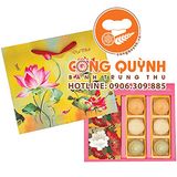 Bánh Trung Thu Đại Phát - Lễ Hộp Sen Hồng Chay