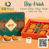 Combo Tâm Giao - Bánh Trung Thu Givral 2025 (4 Bánh)