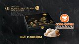 Bánh trung thu Kinh Đô Trăng Vàng Black N Gold 2024 Yến Sào Hộp Sơn Mài 4 bánh