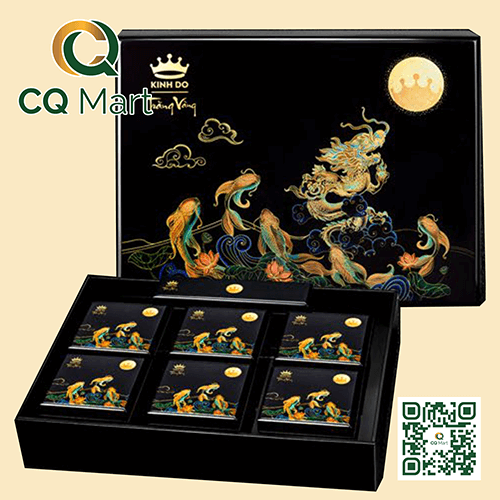 Bánh trung thu Kinh Đô Long Ngư Vọng Nguyệt - Hộp 6 Bánh
