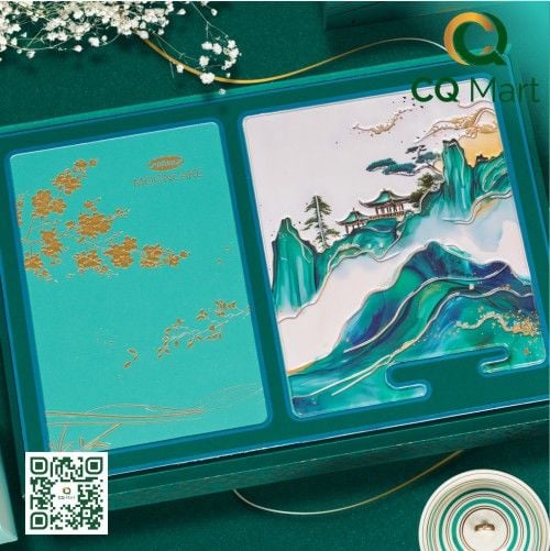 Bánh Trung Thu Bibica 2025 Hộp Minh Nguyệt