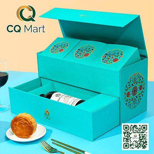 Hộp Ngọc Bảo - Bánh trung thu CQ Mart Signature