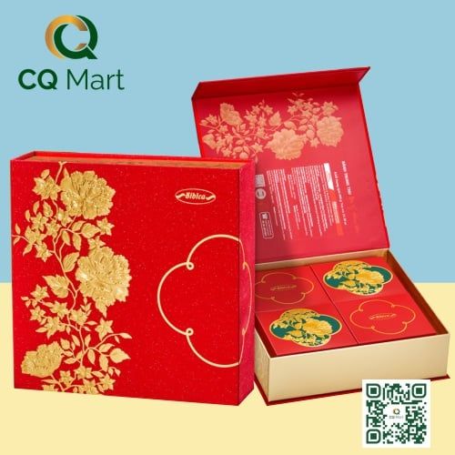 Bánh Trung Thu Bibica 2025 BST Sắc Màu Lễ Hội 1