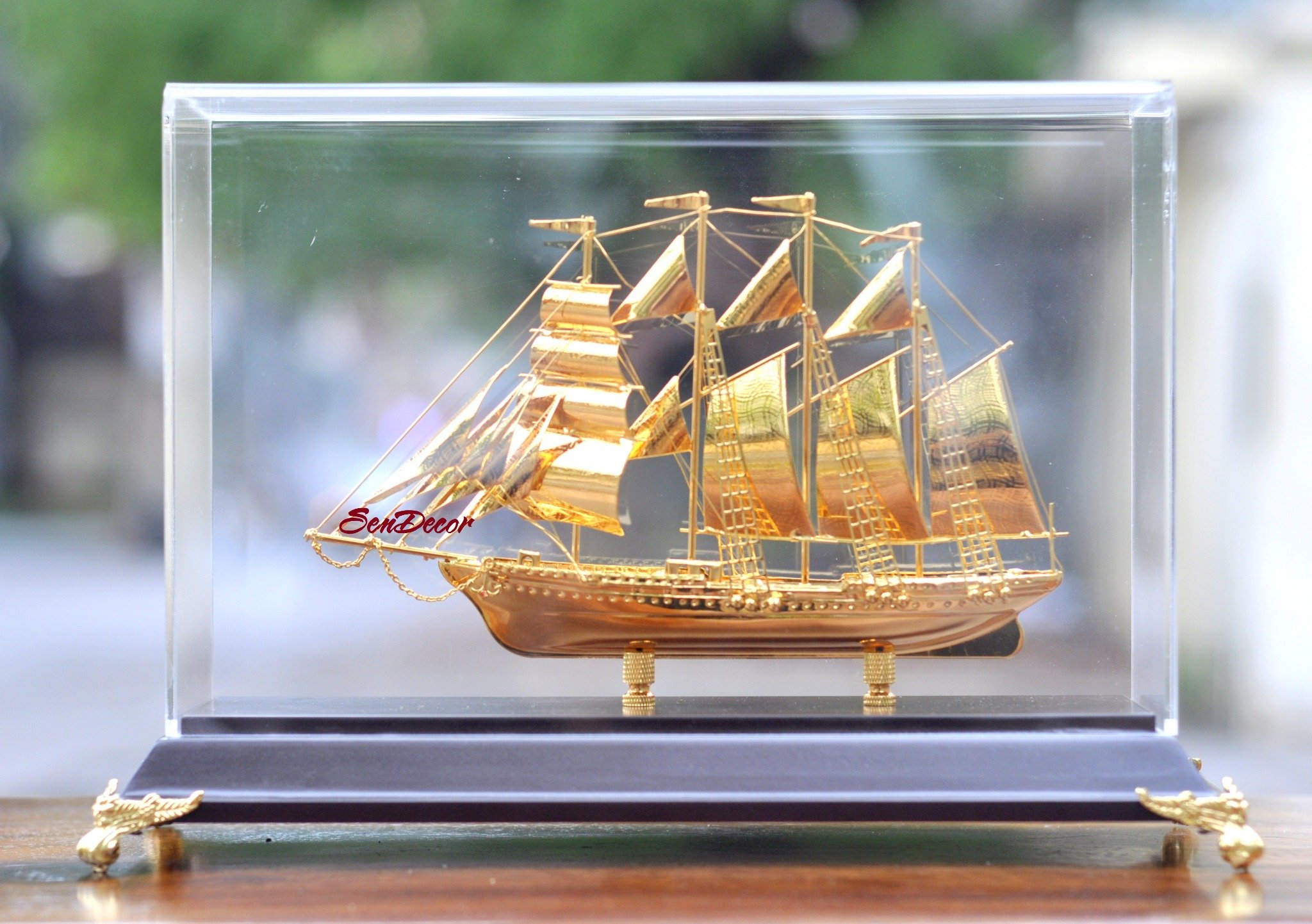 Du thuyền trang trí Atlantic con thuyền buồm gỗ đẹp nhất  Thuyền Buồm Gỗ  Mỹ Nghệ Tàu Thuyền Mô Hình Thuyền Buồm Sài Gòn