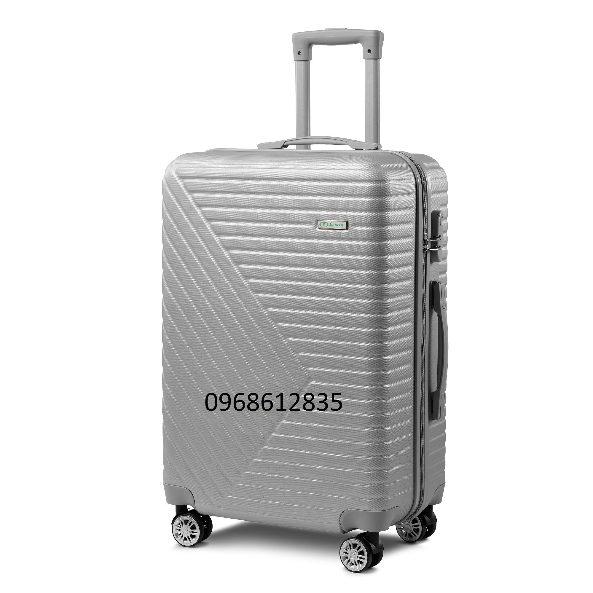 Vali Du Lịch Size 24 T66 Màu Bạc