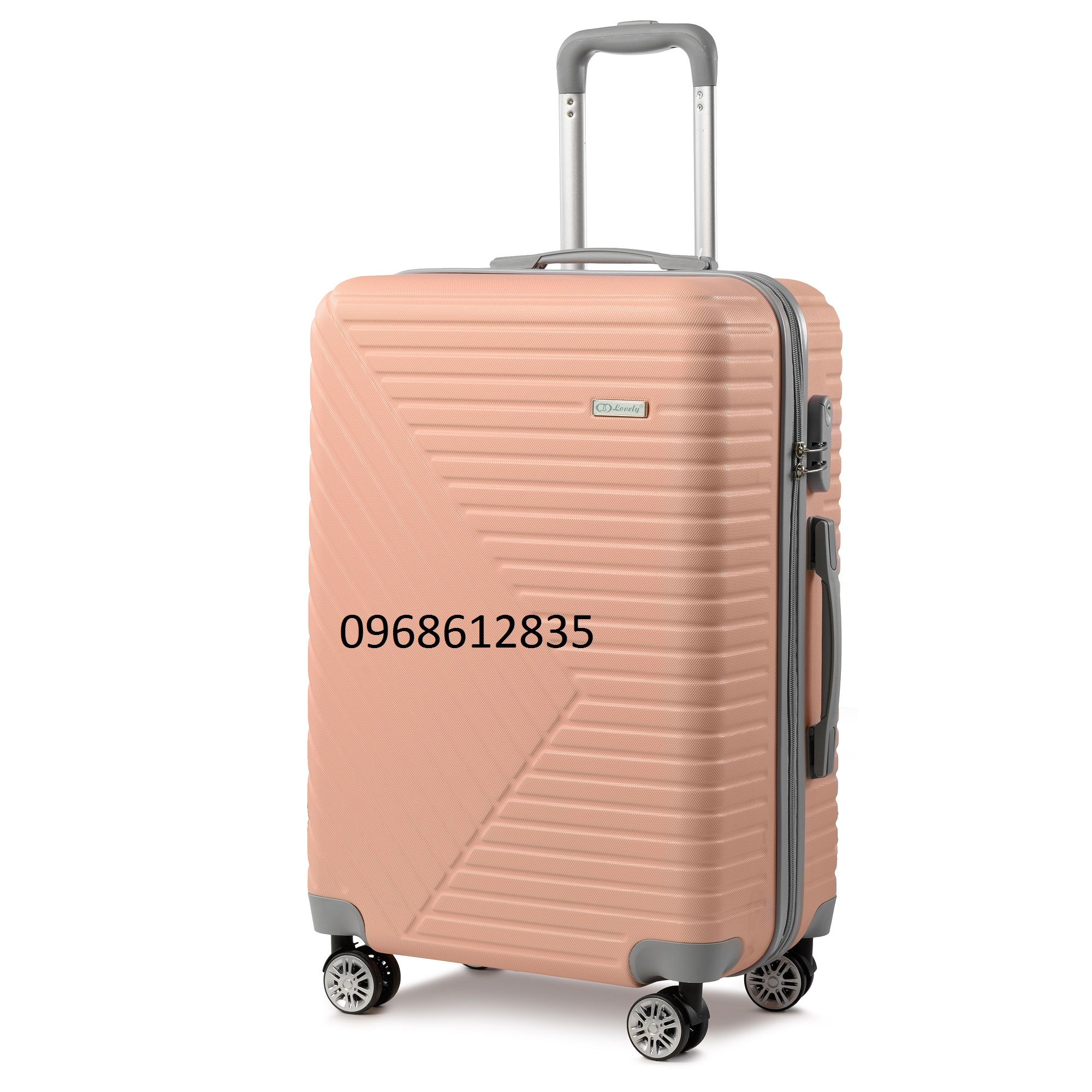 Vali kéo size 24 Mã T66 Hồng Đào