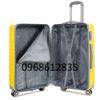 Vali Kéo Nhựa Size 24 Vali chứa 15-25kg Mã T66 Màu Vàng
