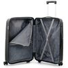 Combo 2 Vali Size 20&24 Chống bể 100% PP661 Xanh than