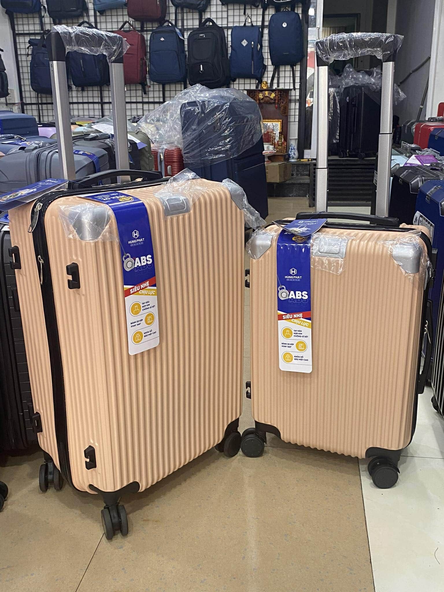 Combo 2 Vali Size 20&24 Mã 218 Hồng đào