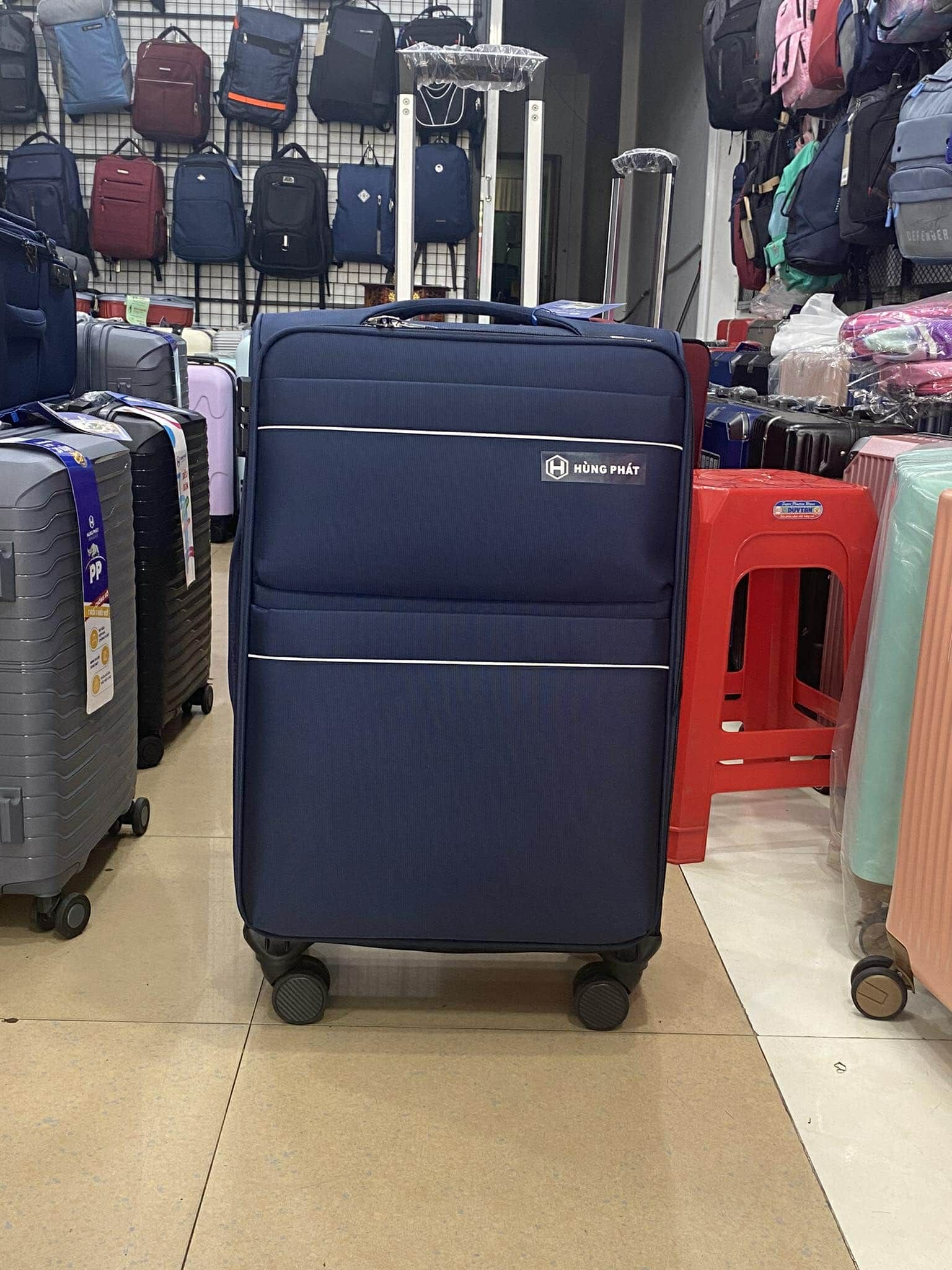 Vali Vải 891 Size 24 (M) Màu Xanh than