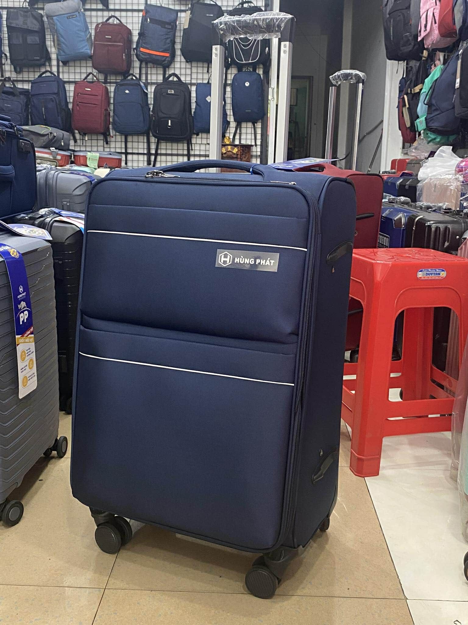 Vali Vải 891 Size 28 màu Xanh than