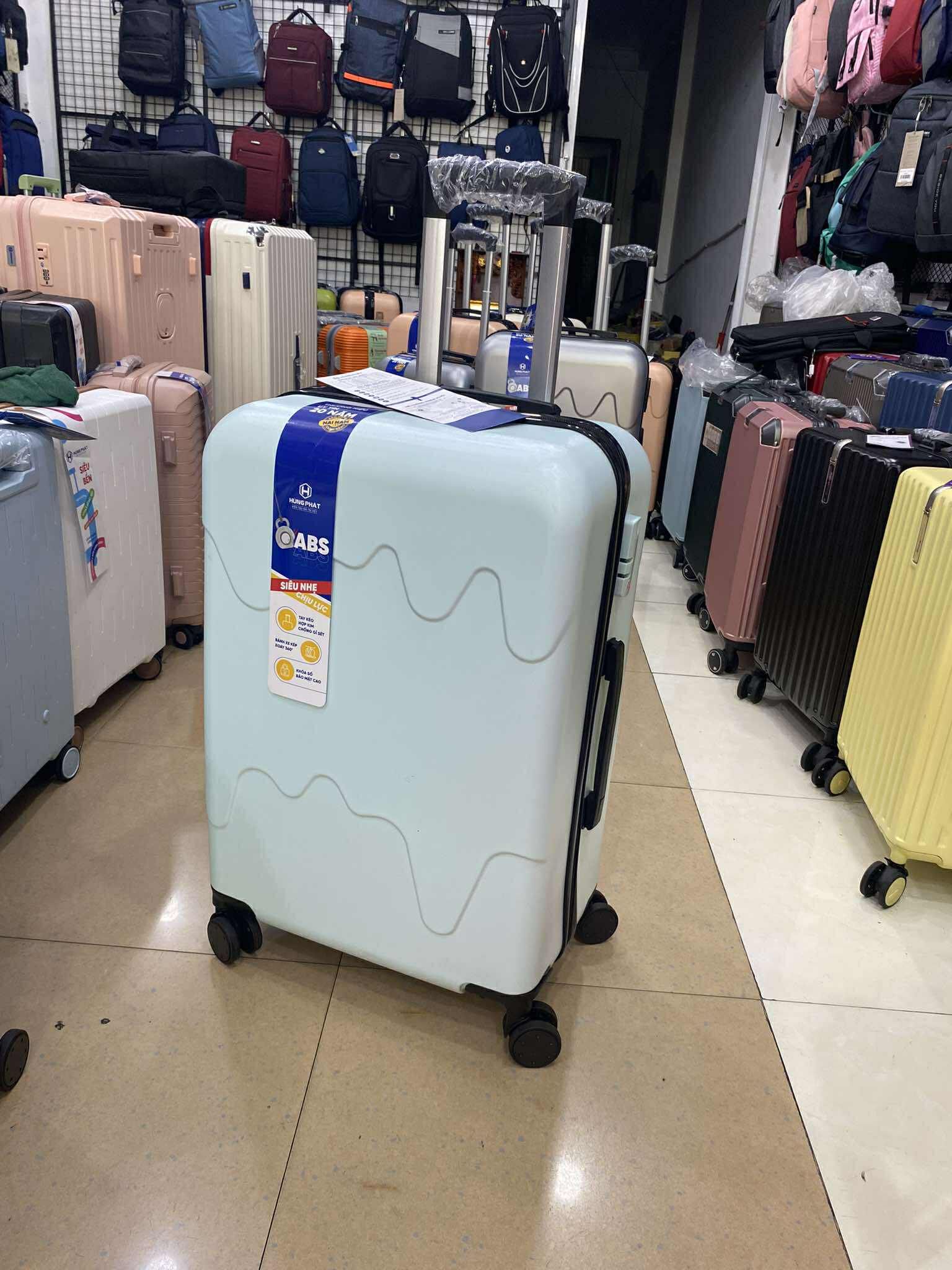 Vali kéo 230 Size 24 Màu Bạc Hà