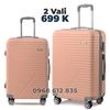Combo 2 Vali T66 Màu Hồng đào
