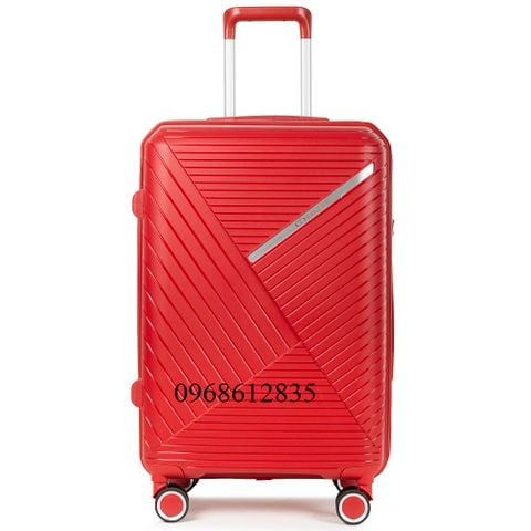 Vali Chống Bể 100% PP04 Size 20 Màu đỏ