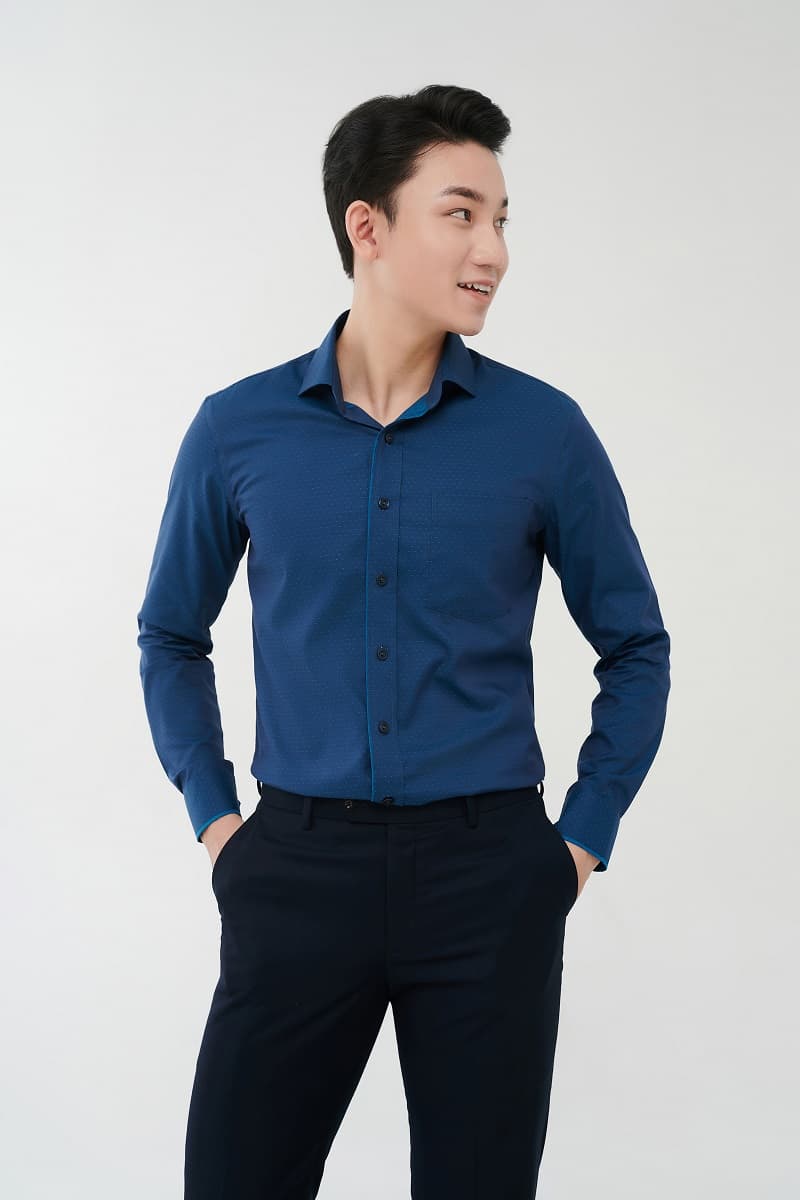 Áo Sơ Mi Nam Tay Ngắn Vạt Ngang Giá 435000 Anh Đức Fashion #34 Áo Sơ Mi Nam Tay Ngắn Vạt Ngang Giá 435000 Anh Đức Fashion