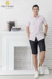  Áo sơ mi casual ngắn tay cao cấp Merriman mã THMCS219 họa tiết tinh tế 