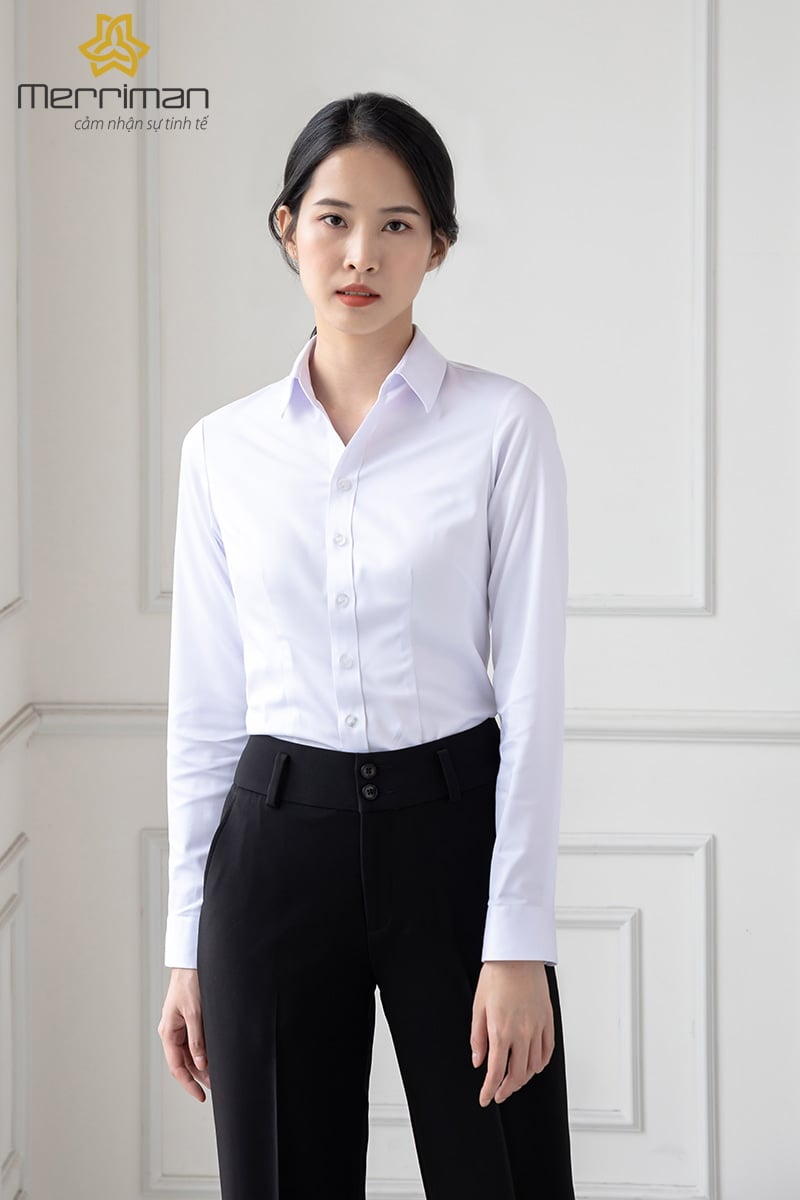 Áo Sơ Mi Trắng Nam Nữ Unisex #47 Áo Sơ Mi Trắng Nam Nữ Unisex