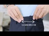  Quần tây nam công sở có ly Merriman mã THMPP066 màu Navy 