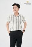  Áo sơ mi ngắn tay nam Merriman sợi linen mã THLM020 