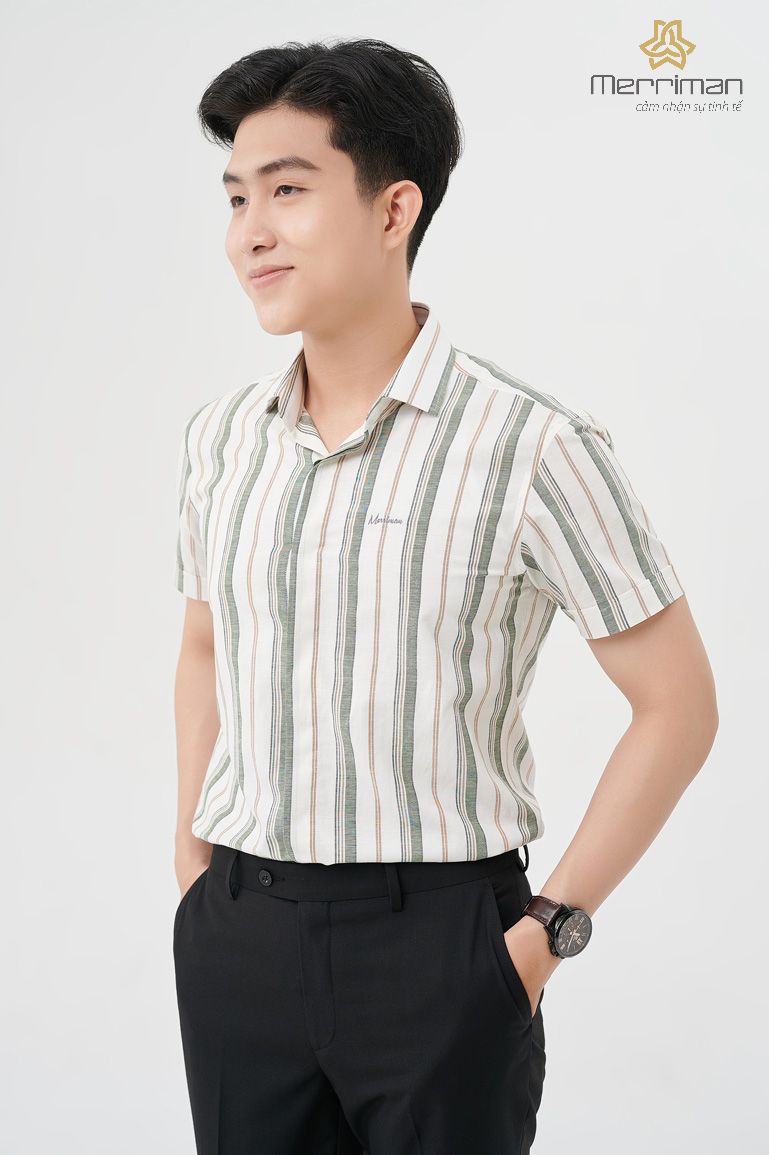 Kamakavn  Áo sơ mi linen tay lửng cổ đức thêu vai ngực  NU3746 Liên hệ  ngay để được tư vấn ạ Số lượng thực sự có hạn nhé  Facebook