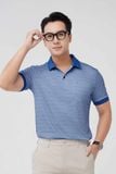  Áo thun polo in thoáng mát Merriman mã THMTS058 màu BLUE 