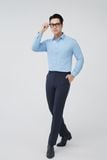  Áo sơ mi casual họa tiết Merriman mã THMCL242 sợi tre thoáng mát 