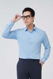  Áo sơ mi casual họa tiết Merriman mã THMCL242 sợi tre thoáng mát 