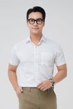  Áo sơ mi casual họa tiết Merriman mã THMCS241 chất liệu bamboo 