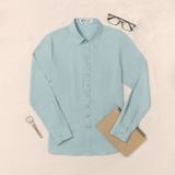  Áo sơ mi nữ công sở cao cấp Merriman mã THWSL024 màu MINT 