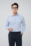  Áo sơ mi nam vải bamboo Merriman mã THMOL478 thoáng mát 