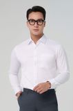  Áo sơ mi trắng nam Merriman mã THMOL488 chất liệu sợi tre 