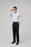  Áo sơ mi nam công sở tay dài Merriman mã THMOL492 