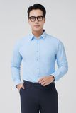  Áo sơ mi nam công sở Merriman mã THMOL496 màu BLUE 