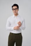  Áo sơ mi trắng nam dài tay Merriman mã THMOL503 