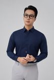  Sơ mi nam công sở dài tay Merriman mã THMOL505 màu xanh Navy 