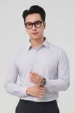  Áo sơ mi nam cao cấp Merriman mã THMOL507 màu GREY 