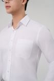  Áo sơ mi trắng nam Merriman mã THMOS516 chất liệu sợi tre 