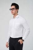  Áo sơ mi trắng nam cao cấp Merriman mã THMOL509 tay dài 